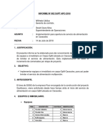 INFORME 002 SUPT-Implementacion de Comedor Caracoles