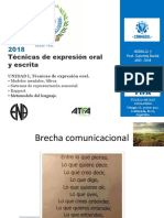 Tecnicas de Expresión Oral y Escrita Unidad 1