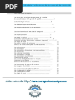 Techniques de Mesure Et de Contrôle PDF