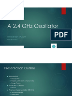 A 2.4 GHZ 10dbm Oscillator-Presentation