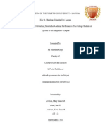 The Impact of Social Networking Sites To The Academic Performance of The College Students of Lyceum of The Philippines - Laguna