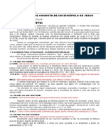 Devocional.o Padrão de Conduta de Um Discípulo de Jesus (LC 6.20)