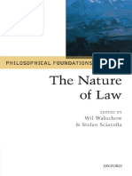 Philosophical Foundations of The Nature of Law