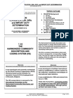 Harmonized System Code PDF