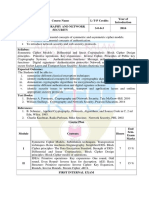 CS409 Cryptography and Network Security