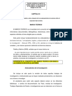 GUÍA MARCO TEÓRICO Trabajo de Grado de Escuela