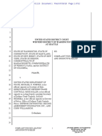 3D-Printed Guns: State of Washington Et Al. v. US Department of State, Defense Distributed Et Al.