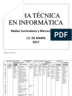 1 Malla Curricular y Microcurriculo Media Tecnica 2017