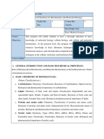 General Introduction and Basic Biochemical Principles