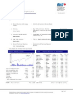 Corporate Highlights: Chart 1: FBM KLCI Chart Table 1: Regional Markets (30 September)