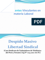 Precedentes Laborales