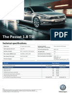 Volkswagen Passat 1 8tsi Leaflet WM PDF