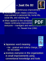 Kaizen - Just Do It!: - Mr. Masaaki Imai (1986)