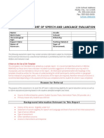 SLP Assessment Template - Selpa