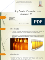 Produção de Cerveja Com Vitamina C