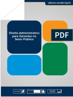 Direito Administrativo para Gerentes No Setor Público