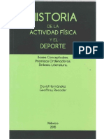 Historia de La Actividad Fisica