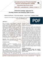 Design of Electrical Analogy Apparatus For Drawing Flownet and Studying Uplift Pressure