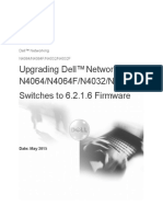 Upgrading Dell Networking N4000 Series Switches From Version 6.x.x.x To 6.2.1.6 Firmware