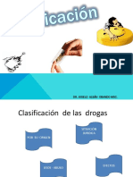 Clasificación de Las Drogas