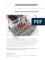 Tutorial Arduino Con Fotoresistencia LDR