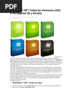 Windows 7 SP1 Todas Las Versiones