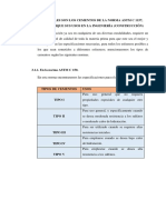 III Tipos de Cemento