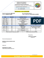 Sta Ursula Elementary School: Individual Class Program