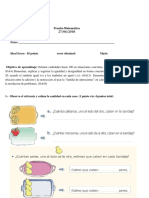 Prueba Matemática Estimar - Igualdades y Desigualdades