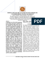 Design and Failure Analysis of Four Stroke Six Cylinder Diesel Engine Crankshaft