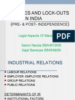 Strikes and Lockouts in INDIA 1