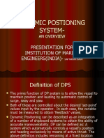 Dynamic Postioning System