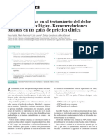 Uso de Opioides en El Tratamiento Del Dolor Crónico No Oncológico. Recomendaciones Basadas en Las Guías de Práctica Clínica PDF