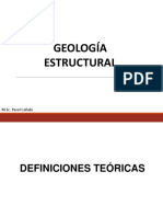 Geología Estructural: M.Sc. Pavel Cañabi