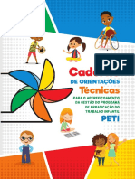 Caderno de Orientações Técnicas para Prevenção Erradicação Trabalho Infantil 