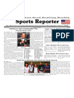 August 8 - 14, 2018 Sports Reporter