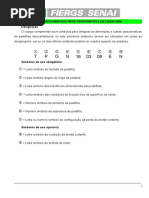 Especificação de Pastilhas Intercambiaveis