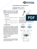 Caracteristicas de Un Transistor BJT
