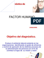 Diagnostico Del Factor Humano