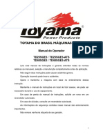 Manual Big Gerador de Energia Diesel 375kva Td40sge3 Toyama 380v Tri PDF