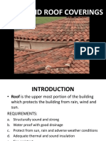 Roof and Roof Coverings