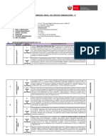 Programacion Curricular Anual de Comunicacion 4° Secundaria 2018 - Ccesa007