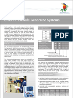 Chlorine Dioxide Generator Systems: Capacity Overview