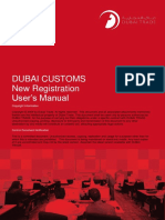 Dubai Customs New Registration PDF