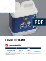 Engine Coolant: Replacement Guideline