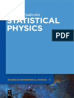 (De Gruyter Studies in Mathematical Physics 18) Michael V. Sadovskii-Statistical Physics-Walter de Gruyter (2012) PDF