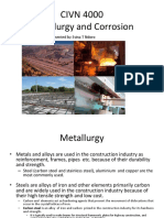 Metallurgy and Corrosion