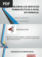 Mejoramiento de Servicios Farmacéuticos