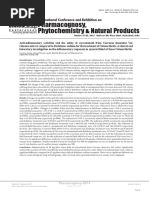 Pharmacognosy, Phytochemistry & Natural Products: International Conference and Exhibition On