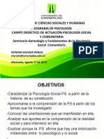 Presentación Genealogía Agosto SEMINARIOS PSC